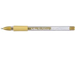 Boligrafo Artline 1900 Softline Tinta Aceite Metalico Oro