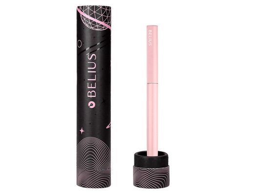 Boligrafo belius rocket b aluminio color minimalista rosa tinta azul caja cilindrica