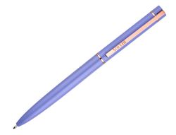 Boligrafo belius rose aluminio color lavanda/oro rosa tinta azul caja de diseño