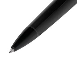 Boligrafo belius turbo aluminio color negro tinta azul caja de diseño