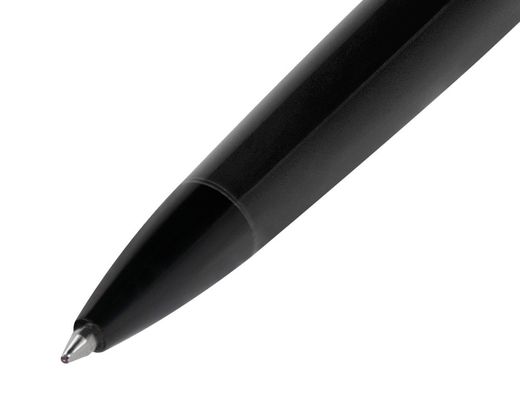 Boligrafo belius turbo aluminio color negro tinta azul caja de diseño