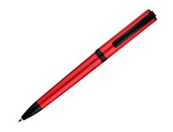 Boligrafo belius turbo aluminio color rojo y negro tinta azul caja de diseño