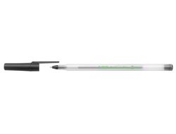 Boligrafo bic ecolutions round stic negro