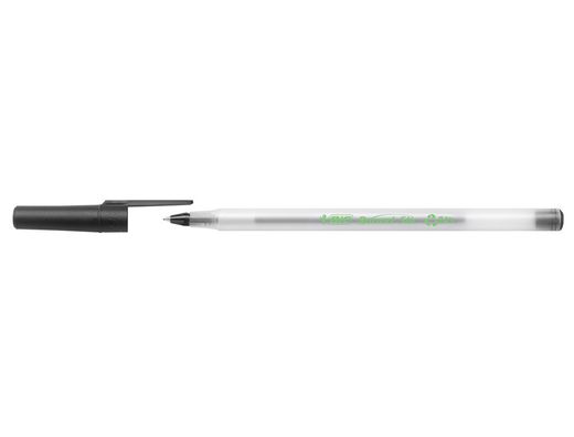 Boligrafo bic ecolutions round stic negro