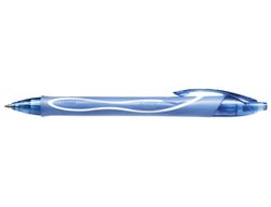 Boligrafo bic gelocity quick dry retractil tinta gel turquesa punta de 0,7 mm