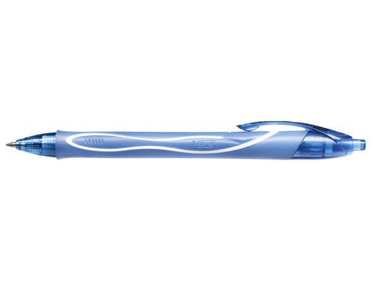 Boligrafo bic gelocity quick dry retractil tinta gel turquesa punta de 0,7 mm