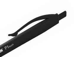 Boligrafo milan p1 retractil 1 mm touch negro