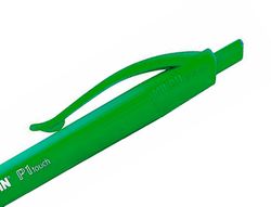 Boligrafo milan p1 retractil 1 mm touch verde