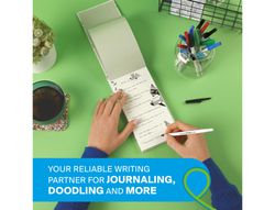 Boligrafo paper mate kilometrico punta 1 mm plastico reciclado 80% color azul