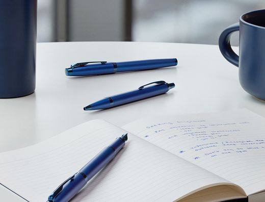 Boligrafo parker im professionals monochrome blue en estuche de regalo