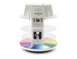Boligrafo parker jotter originals expositor carrousel con 40 unidades colores surtidos + 40 recambios