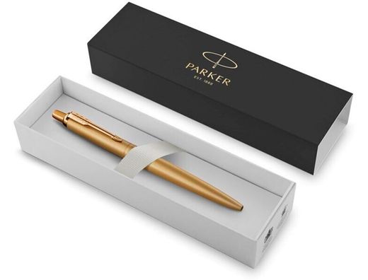 Boligrafo parker jotter xl monocromo oro en estuche