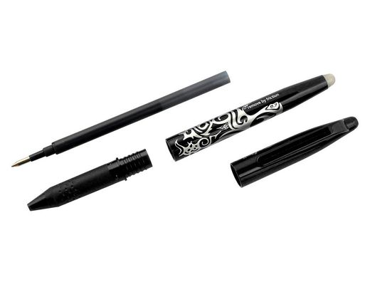 Boligrafo pilot frixion ball borrable 0,7 mm punta media negro en blister