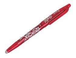 Boligrafo pilot frixion ball borrable 0,7 mm punta media rojo en blister