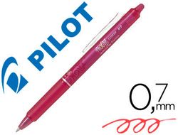 Boligrafo Pilot Frixion Clicker Borrable 0,7 mm Color Rosa en Blister