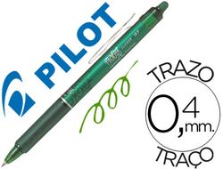 Boligrafo Pilot Frixion Clicker Borrable 0,7 mm Color Verde