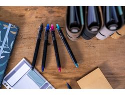 Boligrafo pilot frixion point clicker borrable 0,5 mm azul