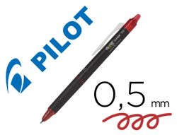 Boligrafo pilot frixion point clicker borrable 0,5 mm rojo