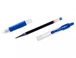 Boligrafo pilot g-2 azul tinta gel retractil sujecion de caucho en blister