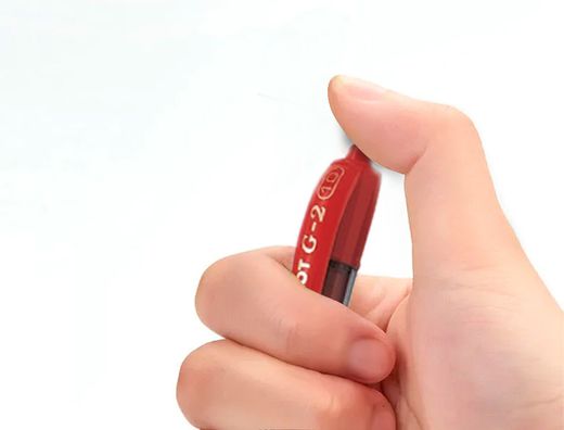 Boligrafo pilot g-2 rojo tinta gel retractil sujecion de caucho en blister