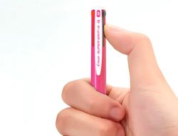 Boligrafo pilot supergrip g 4 colores retractil sujecion de caucho tinta base de aceite cuerpo color rosa