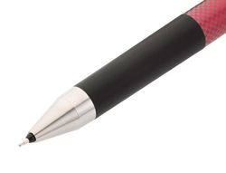 Boligrafo pilot synergy point retractil sujecion de caucho tinta gel 0,5 mm rojo
