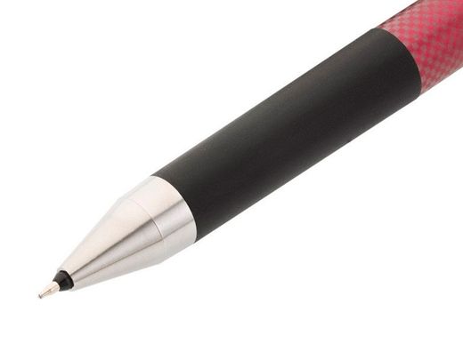 Boligrafo pilot synergy point retractil sujecion de caucho tinta gel 0,5 mm rojo