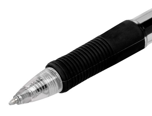 Boligrafo q-connect sigma retractil 0,5 mm color negro