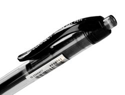 Boligrafo q-connect sigma retractil 0,5 mm color negro