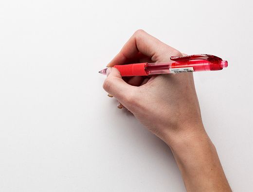 Boligrafo q-connect sigma retractil 0,5 mm color rojo