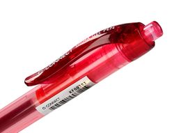 Boligrafo q-connect sigma retractil 0,5 mm color rojo