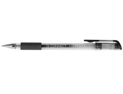 Boligrafo Q-Connect Tinta Gel Negro 0.7 mm Sujecion de Caucho