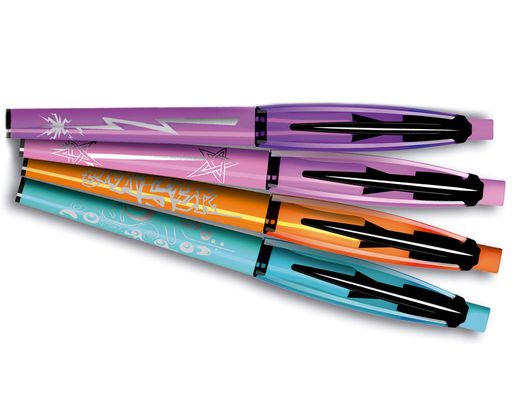 Boligrafo Replay Max Fantasia Colores Surtidos Con Goma De Borrar