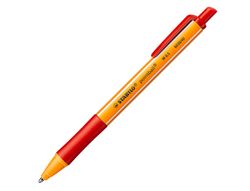 Boligrafo stabilo pointball 0,5 mm color rojo