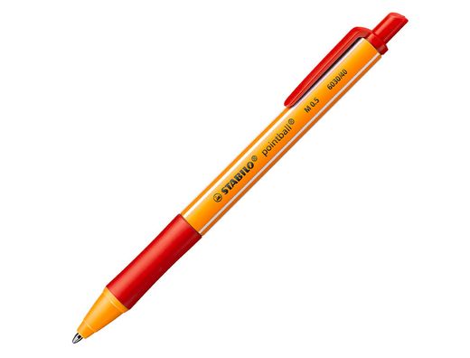 Boligrafo stabilo pointball 0,5 mm color rojo