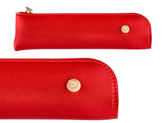 Boligrafo y estuche belius soiree color art deco granate y dorado tinta azul caja de diseño