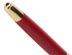 Boligrafo y estuche belius soiree color art deco granate y dorado tinta azul caja de diseño