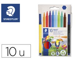 Bolsa 10 rotuladores polycolor Noris club colores surtidos Staedtler