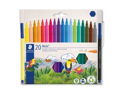 Bolsa 20 rotuladores polycolor Noris club colores surtidos Staedtler