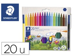 Bolsa 20 rotuladores polycolor Noris club colores surtidos Staedtler