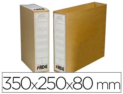 Bolsa Archivo Definitivo Fade Folio Kraft Bicolor