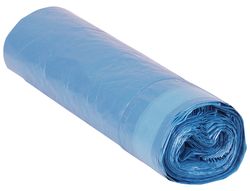Bolsa Basura Domestica Azul 52X60Cm Galga 70 Rollo de 20 Unidades