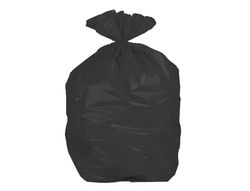 Bolsa Basura Domestica Negra 54X60 Galga 100 -Rollo de 25 Unidades