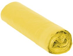 Bolsa Basura Industrial Amarilla 85X105Cm Galga 110 Rollo de 10 Unidades