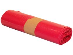 Bolsa Basura Industrial Roja 85X105Cm Galga 110 Rollo de 10 Unidades