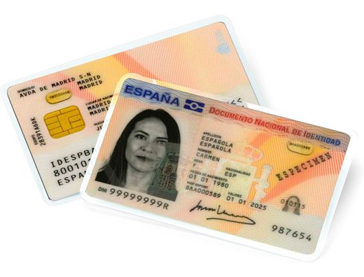 Bolsa de plastificar q-connect 110 x 75 mm 125 mc carnet de identidad caja de 100 unidades