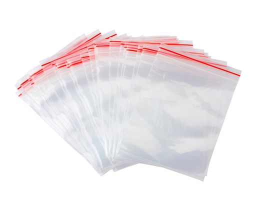 Bolsa plastico autocierre q-connect 80x120 mm paquete de 100 unidades