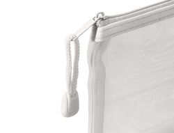 Bolsa zipper bag liderpapel poliester transpirable multiusos din A4 blanco
