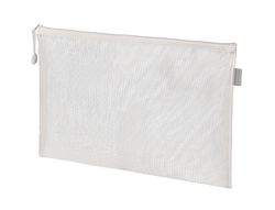 Bolsa zipper bag liderpapel poliester transpirable multiusos din A5 blanco