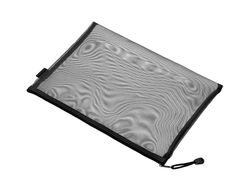 Bolsa zipper bag liderpapel poliester transpirable multiusos din A5 negro
